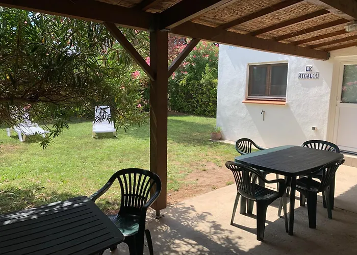 Mobil + Dépendance Dans Jolie Parc Privé Сasa de vacaciones Sérignan