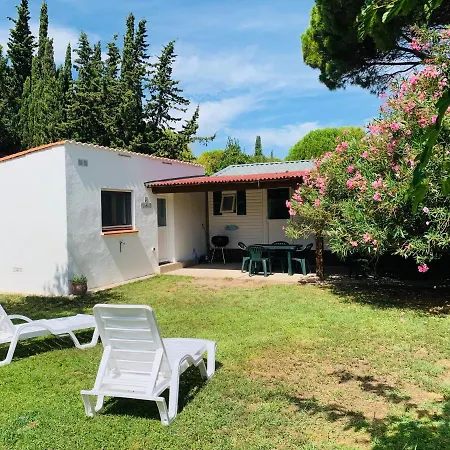 Mobil + Dependance Dans Jolie Parc Prive Holiday home Serignan